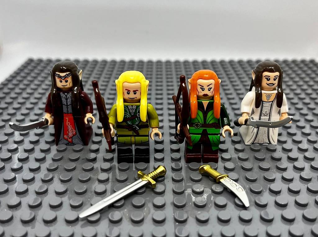 LOTR Herr Der Ringe Elben Minifiguren Lego Kompatibel Im Kanton St