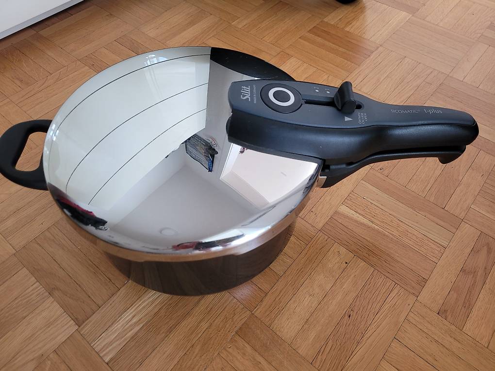 SILIT Autocuiseur Sicomatic t-plus 6,5l Silargan noir