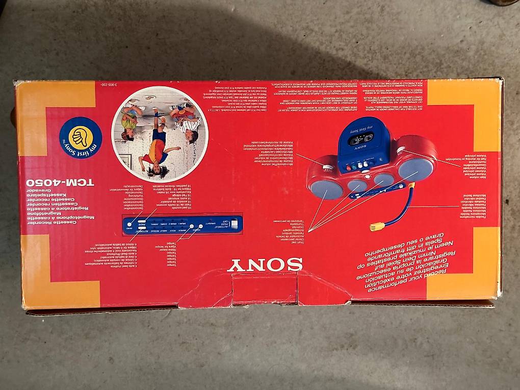 Vintage My First Sony TCM-4050 Cassette Recorder im Kanton Glarus