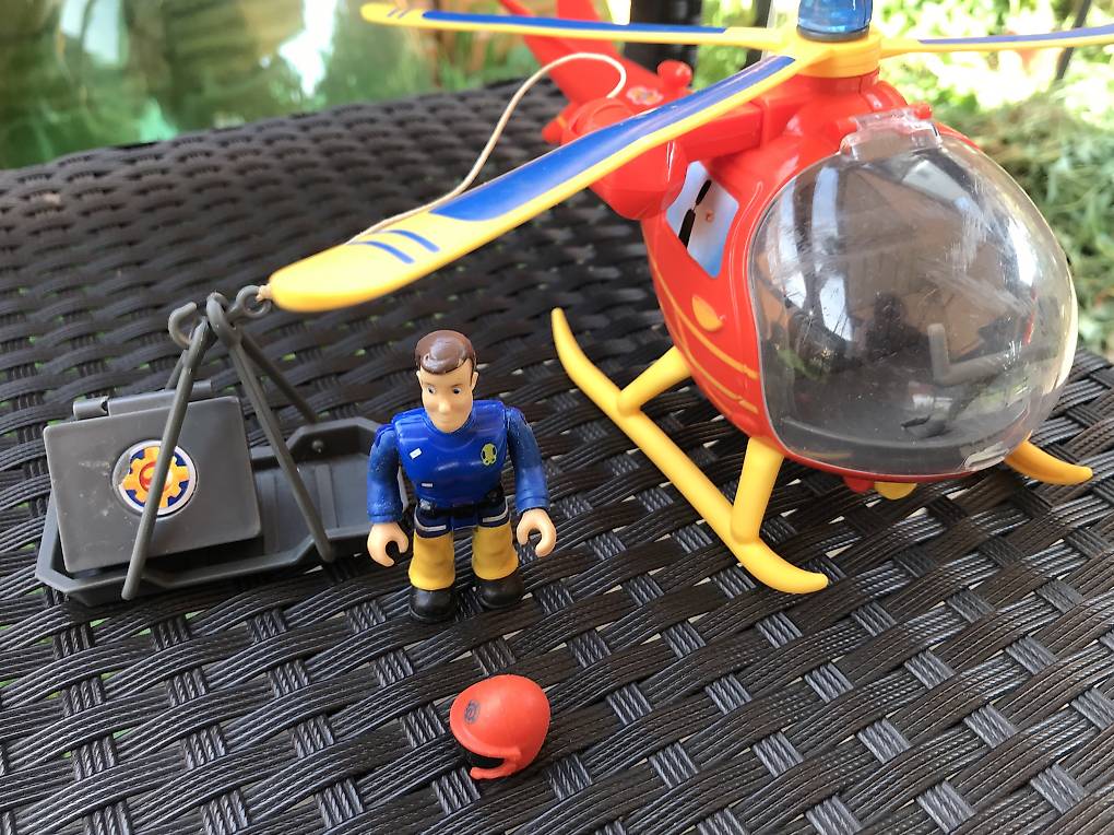 Wallaby Elicottero Pompieri Giocattolo Elicottero Sam Il Pompiere