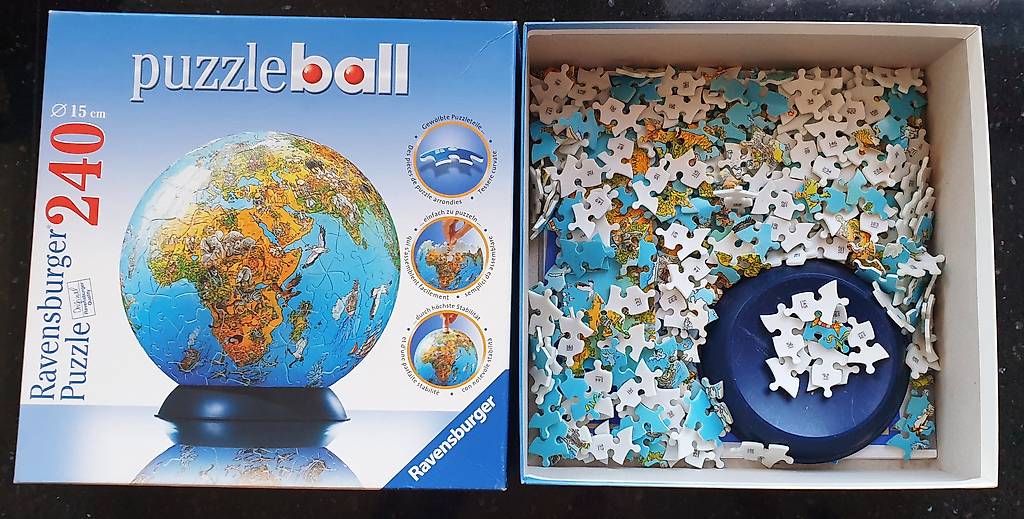 Ravensburger Puzzleball Illustrierte Weltkarte Im Kanton Bern Tutti Ch