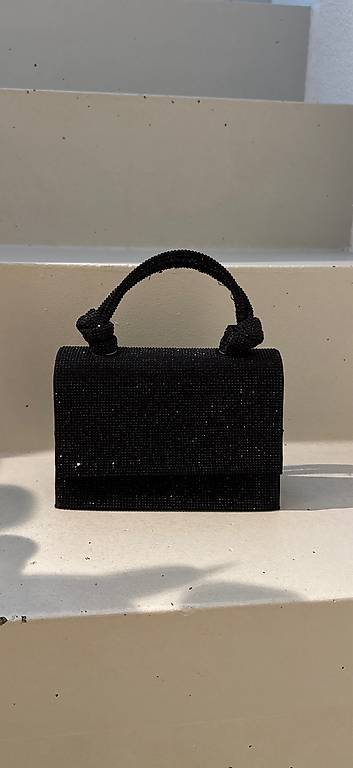 ZARA Glitzertasche schwarz im Kanton Aargau