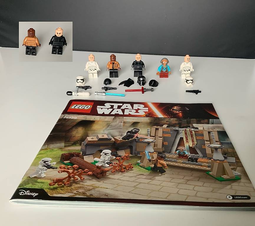 LEGO STAR WARS BATTLE ON TAKODANA 75139 100 KOMPLETT Im Kanton