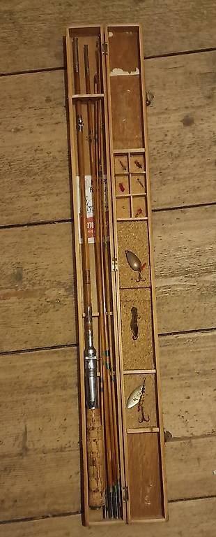 Vintage Bambus Fliegen- Spinnset Japanrute/ Japanset/ Japan im Kanton  Graubnden - tutti.ch