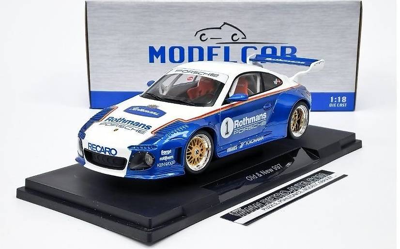 PORSCHE OLD AND NEW 997 BASE 911 (997) 1 EQUIPE ROTHMANS 2020 BLANC DECORE