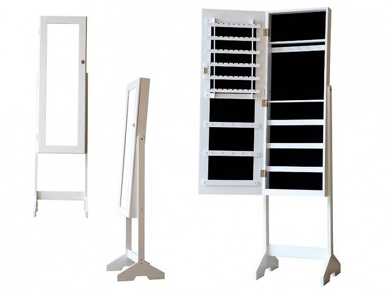 Schmuckschrank weiss 148 x 40 x 36.5 cm in Zug kaufen - GAMELAND - tutti.ch