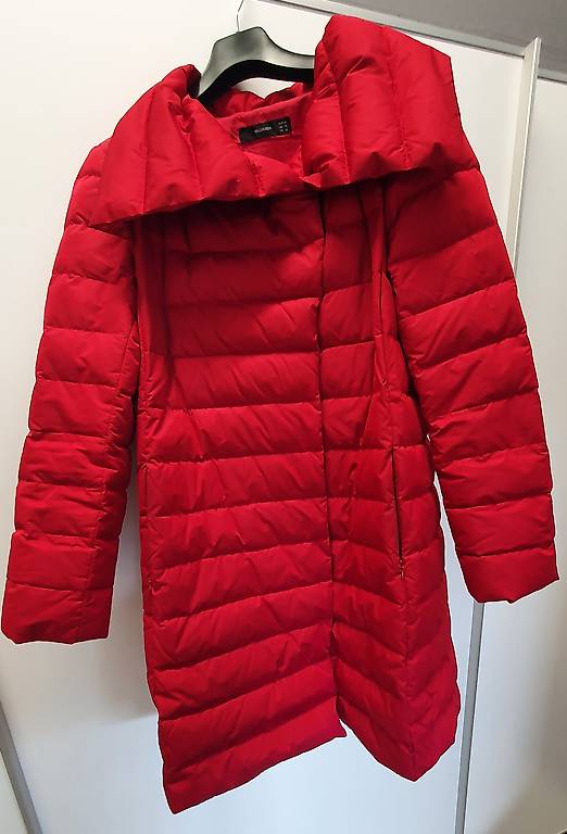 Daunenmantel HALLHUBER, rot 44 Cantone Turgovia