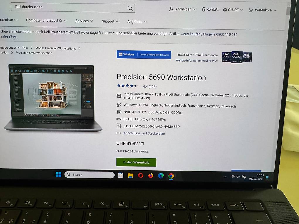 Dell Precision Ultra Ram Nvidia Rtx Oled Im Kanton