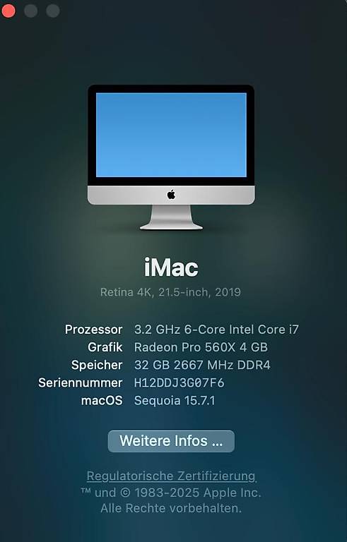 Apple iMac 21.5