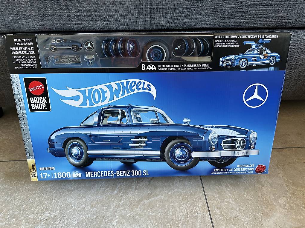 MATTEL Brick Shop, Hot Wheels, Mercedes-Benz 300 SL im Kanton