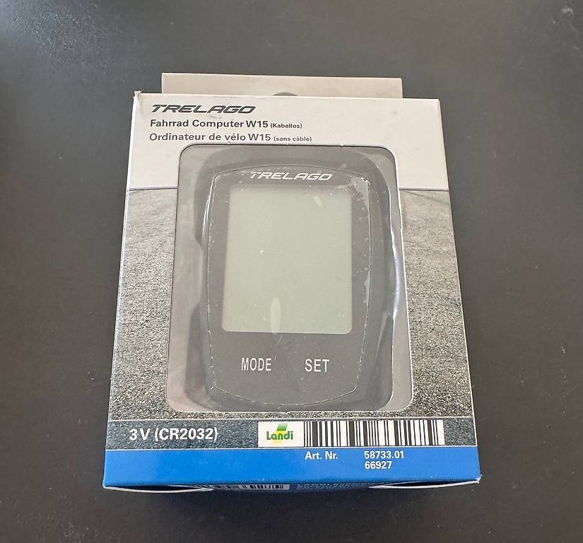 Fahrradcomputer Trelago W15 Wireless neu OVP im Kanton Zrich - tutti.ch