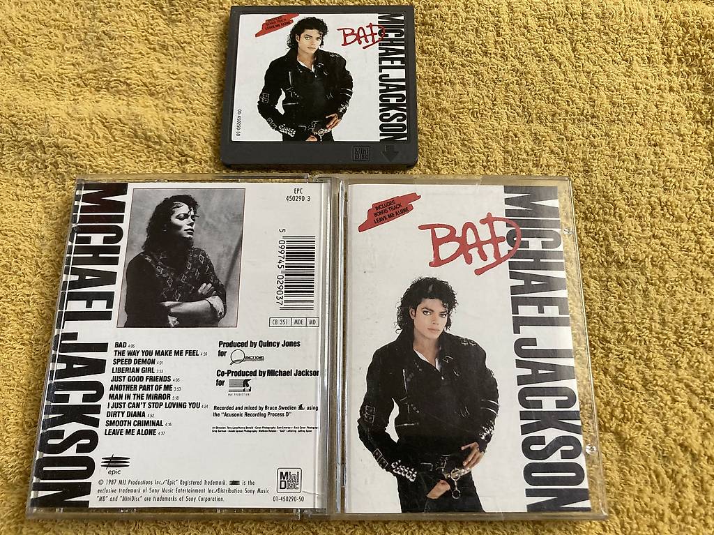 Michael Jackson - Bad [MINIDISC] im Kanton St. Gallen - tutti.ch
