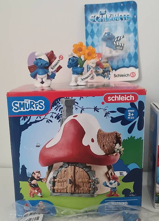 Schleich Schülerschlumpfine Figur - 5,5cm Handbemaltes Sammlerstück