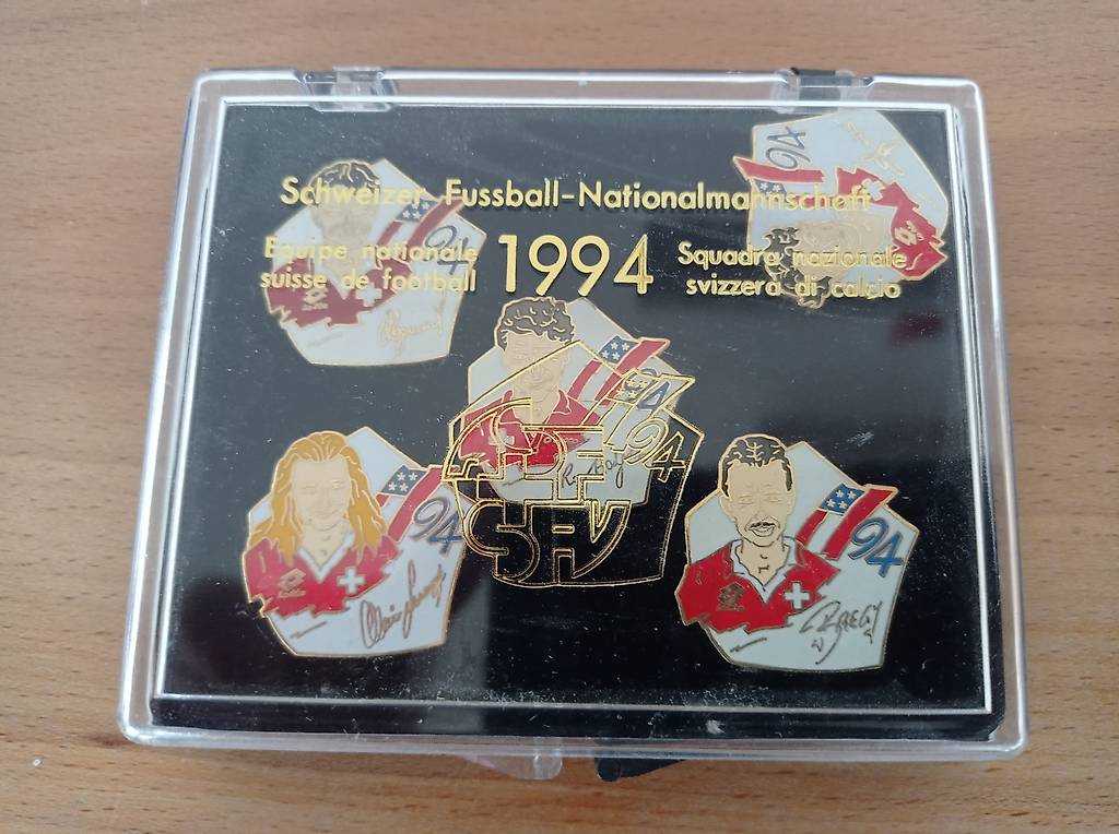 Schweizer Fussball Nationalmannschaft WM 1994 Canton Saint Gall Tutti Ch