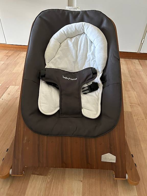 Babyhome Wave Bouncer Walnut Graphite im Kanton Basel Stadt tutti.ch