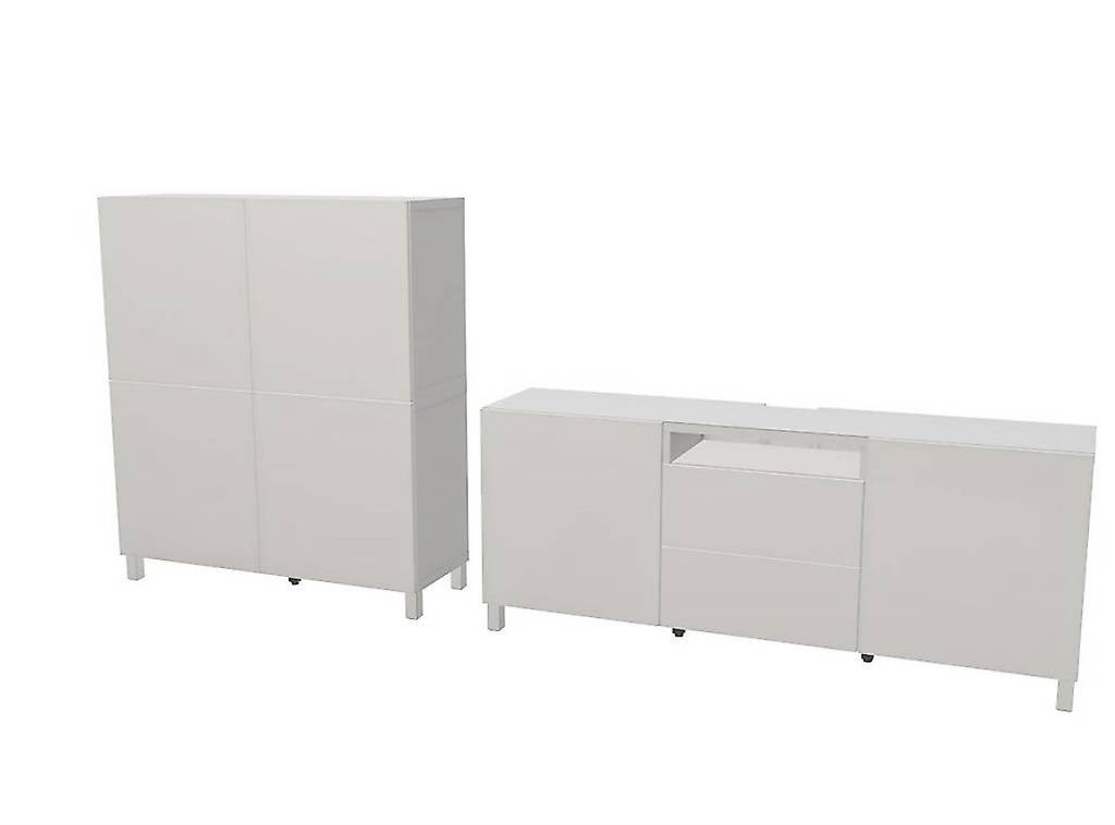 IKEA BESTÅ Sideboard & Highboard weiss hochglanz im Kanton Aargau