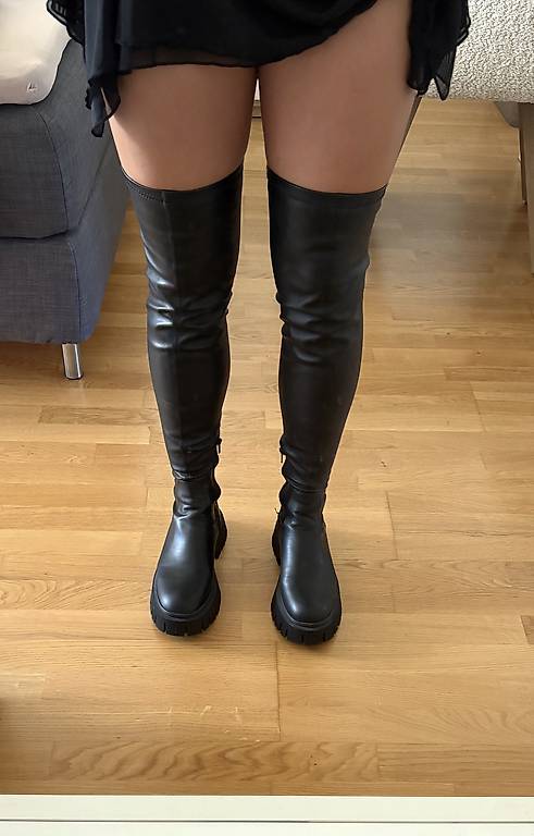Zara Nur Die Overknees Zara Overknees Stiefel Im Kanton Zürich
