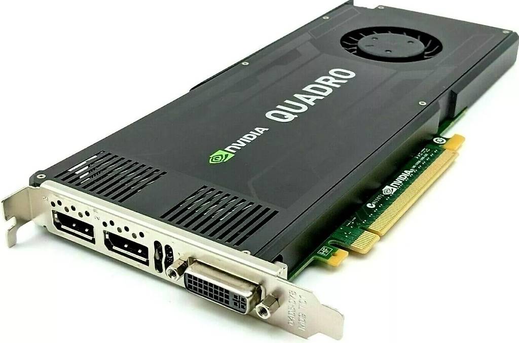 Grafikkarte NVIDIA QUADRO K4000 3GB GDDR5 DP/DVI Displayport Cantone  Friburgo - tutti.ch