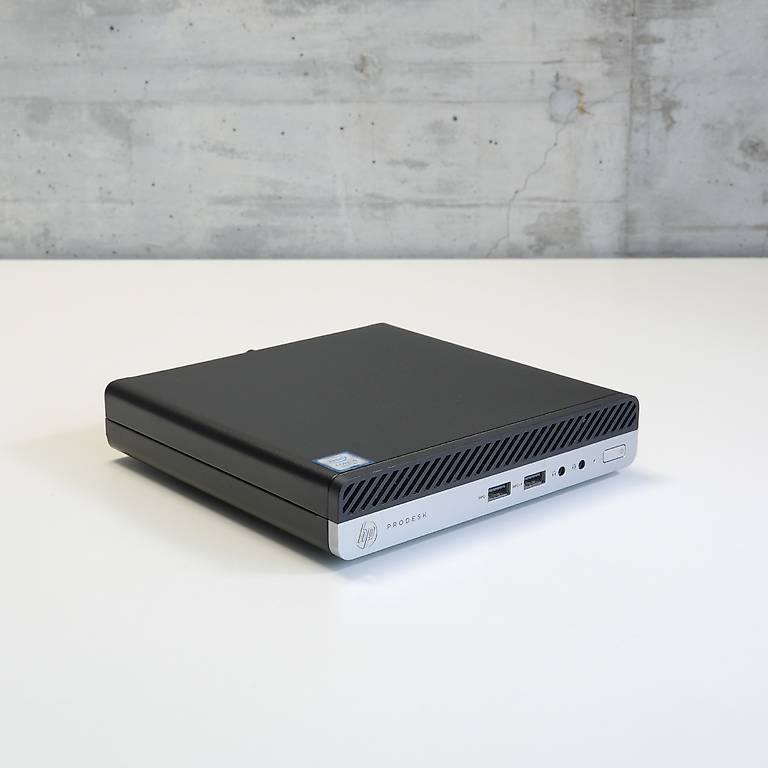 HP Prodesk 400 G5 Mini i5-9500T 16GB 256GB Nvme Cantone Argovia