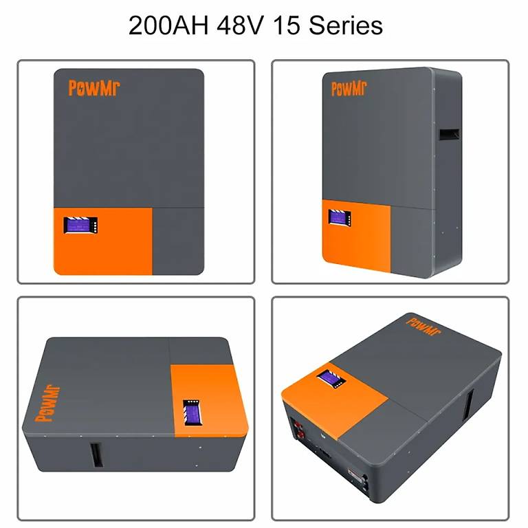 Powmr Ah Lithium Batterie V Kwh Energie Bildschirm Im Kanton