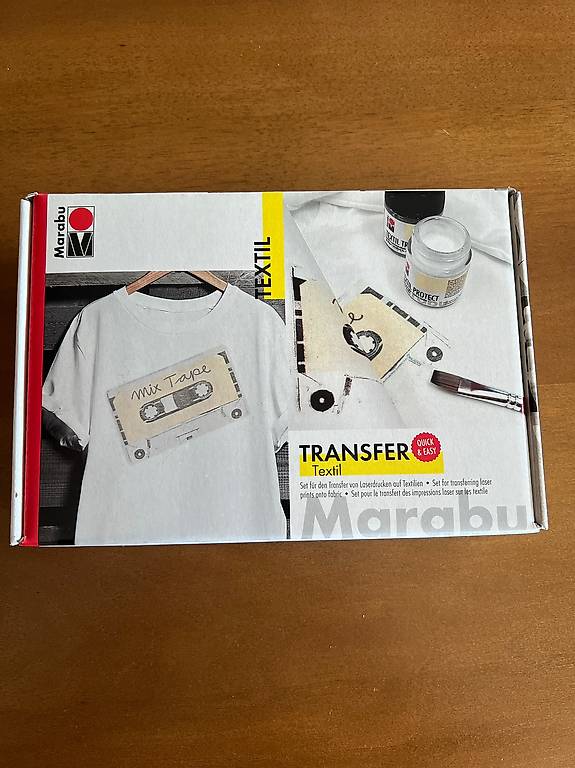 Textiltransfer-set: Marabu Textil Transfer set för överföring av laser