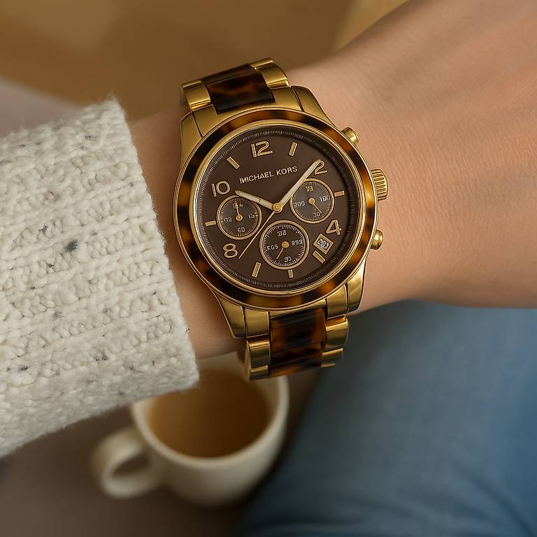 Michael Kors Uhr Weltkarte Armbanduhr Chronograph Michael Kors Uhr