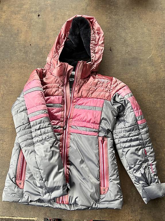 Skijacke Rosa Grau 4F, Jacket F121 Skijacke Damen Light Pink Grau