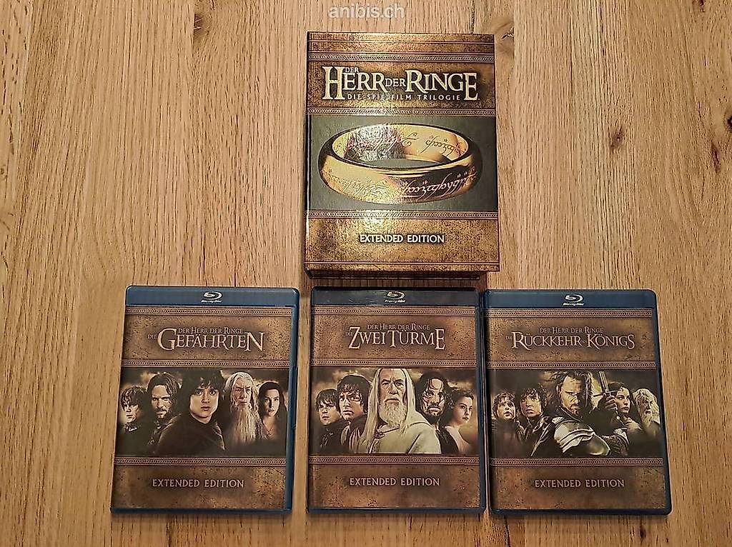 Herr Der Ringe Special Extended Trilogie Box Blu Ray Im Kanton Bern Tuttich