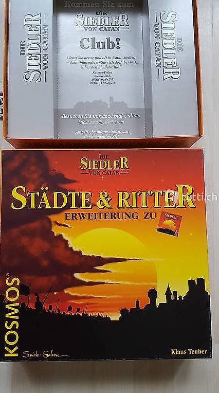 Siedler von Catan Städte und Ritter für 4 Spieler im Kanton