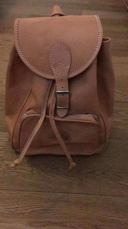 echter Leder Rucksack, aus Handarbeit im Kanton Gallen