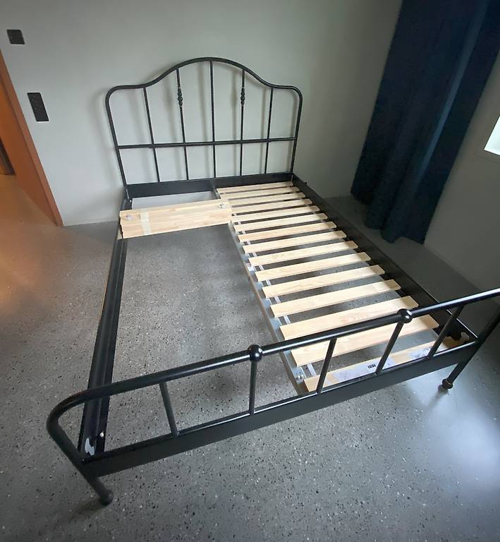 160x200 Ikea Metallbett 
