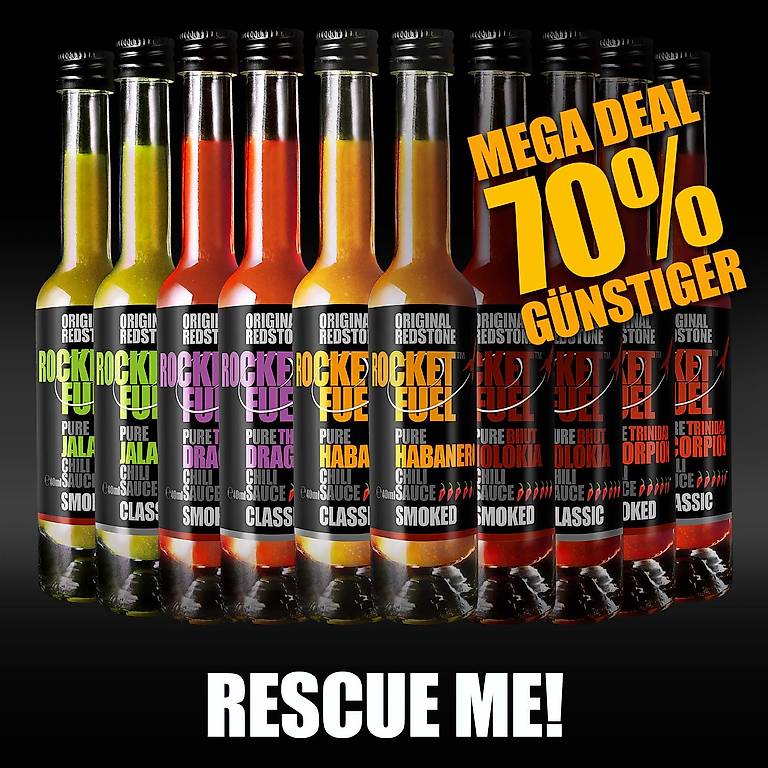 Rocket Fuel Chili Saucen «Megadeal» (10 Flaschen) im Kanton Zürich