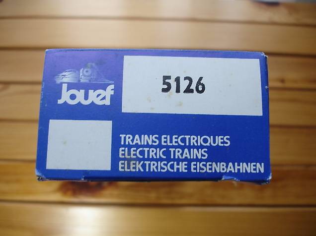 Boite avec train électrique Jouef fourgon a bagages ref 5420 Boite avec train électrique Jouef fourgon a bagages ref 5420