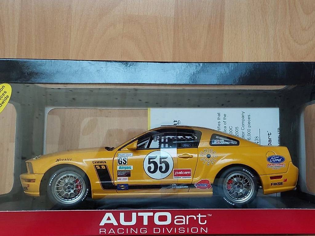 ミニカー 1/18 Ford Mustang FR500C Grand-Am Cup#55 ミニカー 1/18 Ford Mustang FR500C Grand-Am Cup#05 FORD