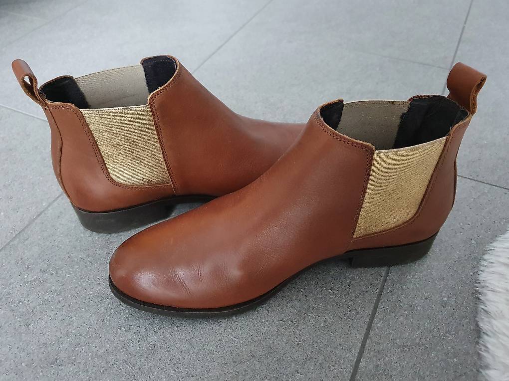 Chelsea Boots Stiefeletten 38 Leder Wunderschöne Boots