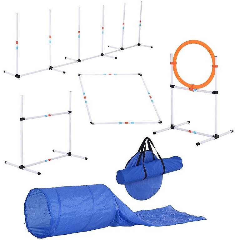 LZQ Agility Ausrüstungs Set Für Hunde, Hürde Tun Produktbild-Vorschau 13