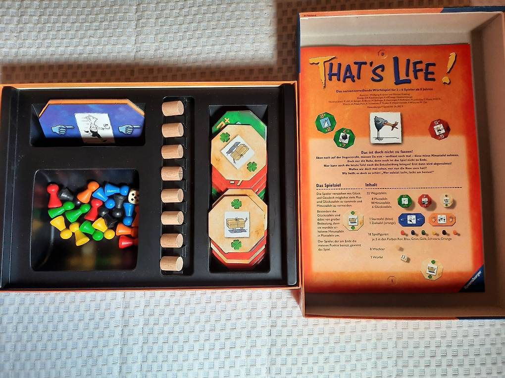 Ravensburgerspiel "That's Life" Würfelspiel Cantone Argovia tutti.ch