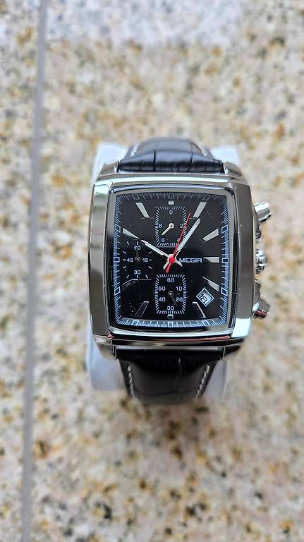 Zifferblatt Rechteckige Herren Armbanduhren Quadratische