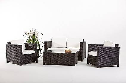 Garten Rattan Lounge schwarz im Kanton Luzern tutti.ch