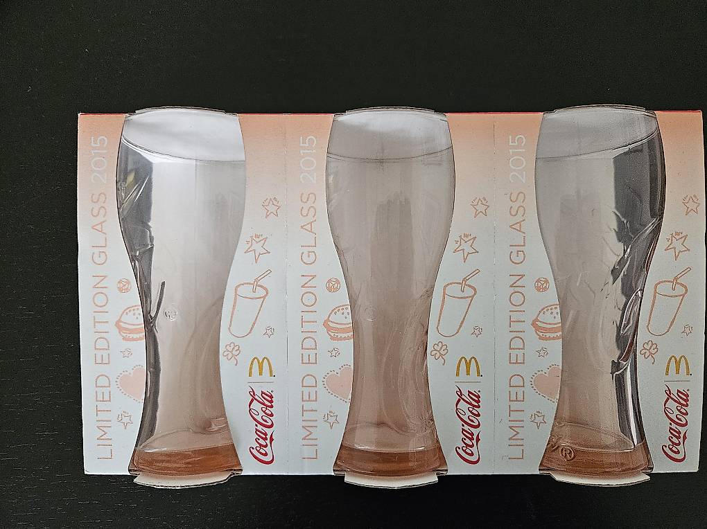 Limited Edition Glass 2025 (Coca Cola / Mc Donalds) Canton Berne tutti.ch