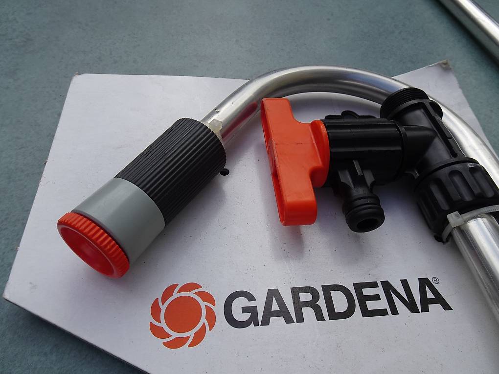 Gardena Gartendusche mit Regulierventil Campingdusche Dusche tutti.ch