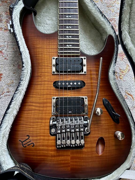 Ibanez S670FM Electric Guitar, Antique Burst Flat im Kanton Wallis