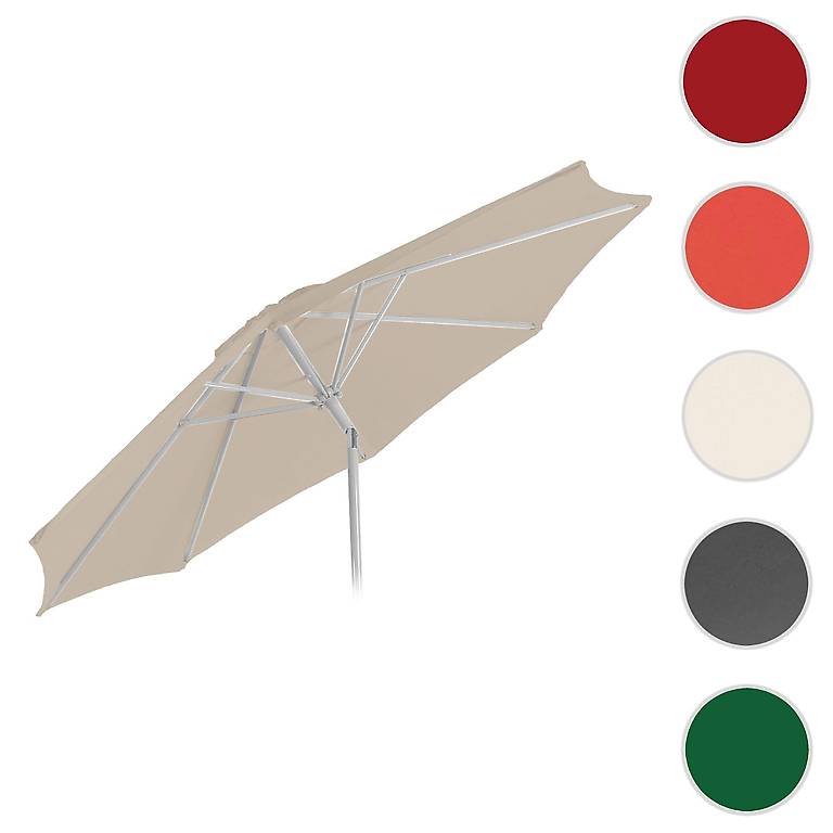 EliteShade Copertura Di Ricambio Per Ombrellone USA, 2,1 M, 6 Costole, Solo Tettoia, Verde Foresta - Tessuto Poliestere 500D, Protezione UV 95%