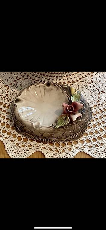 Portacenere In Ceramica Fatto A Mano Marrakech – Decorazione Orientale Rosa E Argento, 11x9 Cm - 2