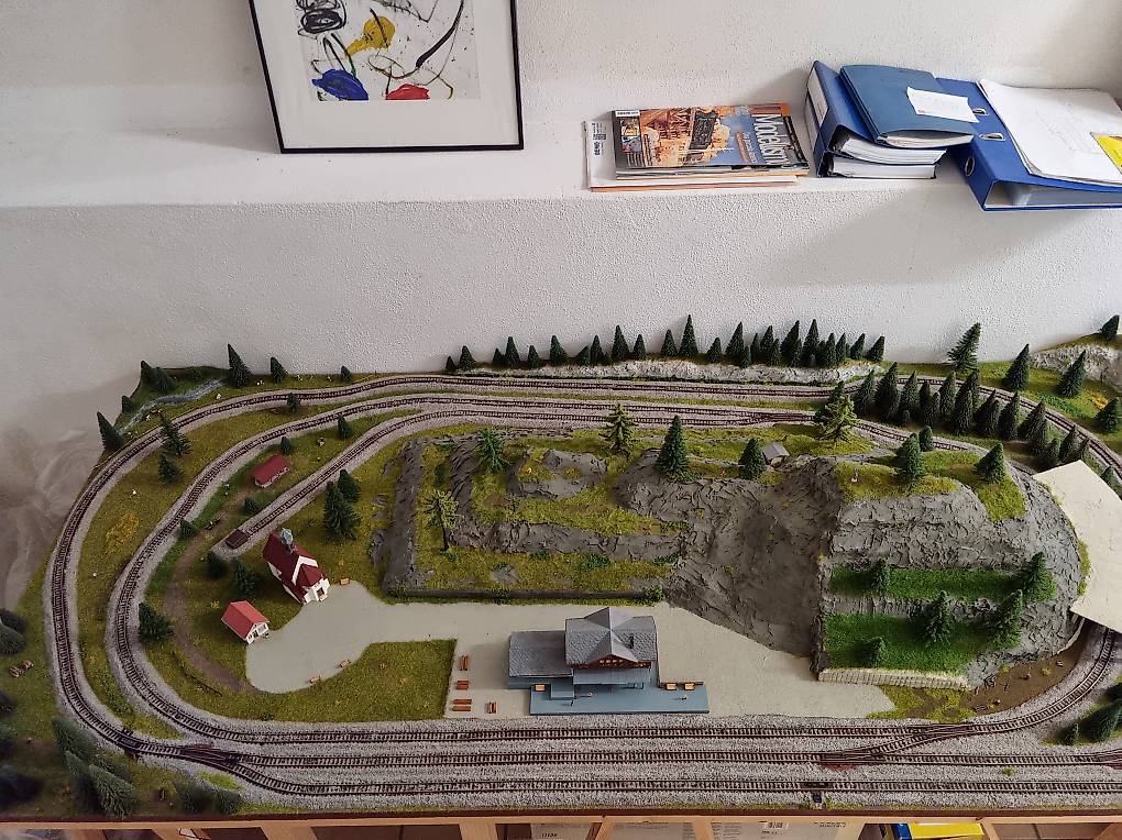 Plastico scala N 180 × 70 cm Cantone Ticino