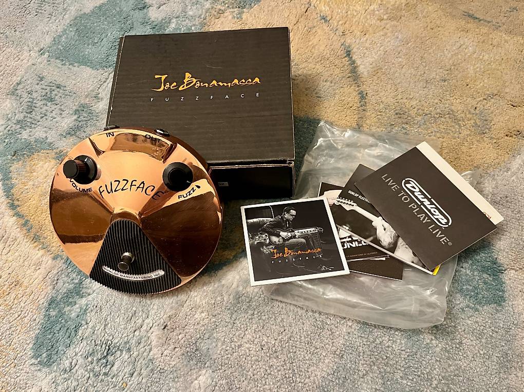 Dunlop JB-F3 Joe Bonamassa FuzzFace 2012 Limited - neuwertig im