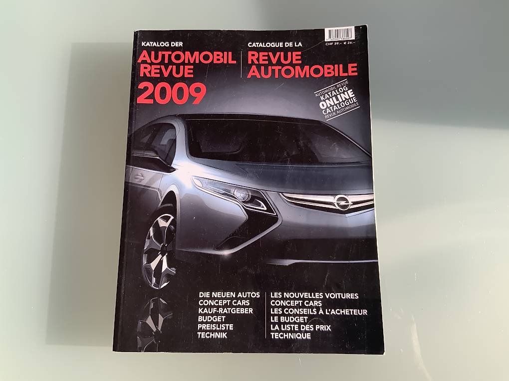 Automobil Revue Katalog 2009 im Kanton BaselLandschaft tutti.ch
