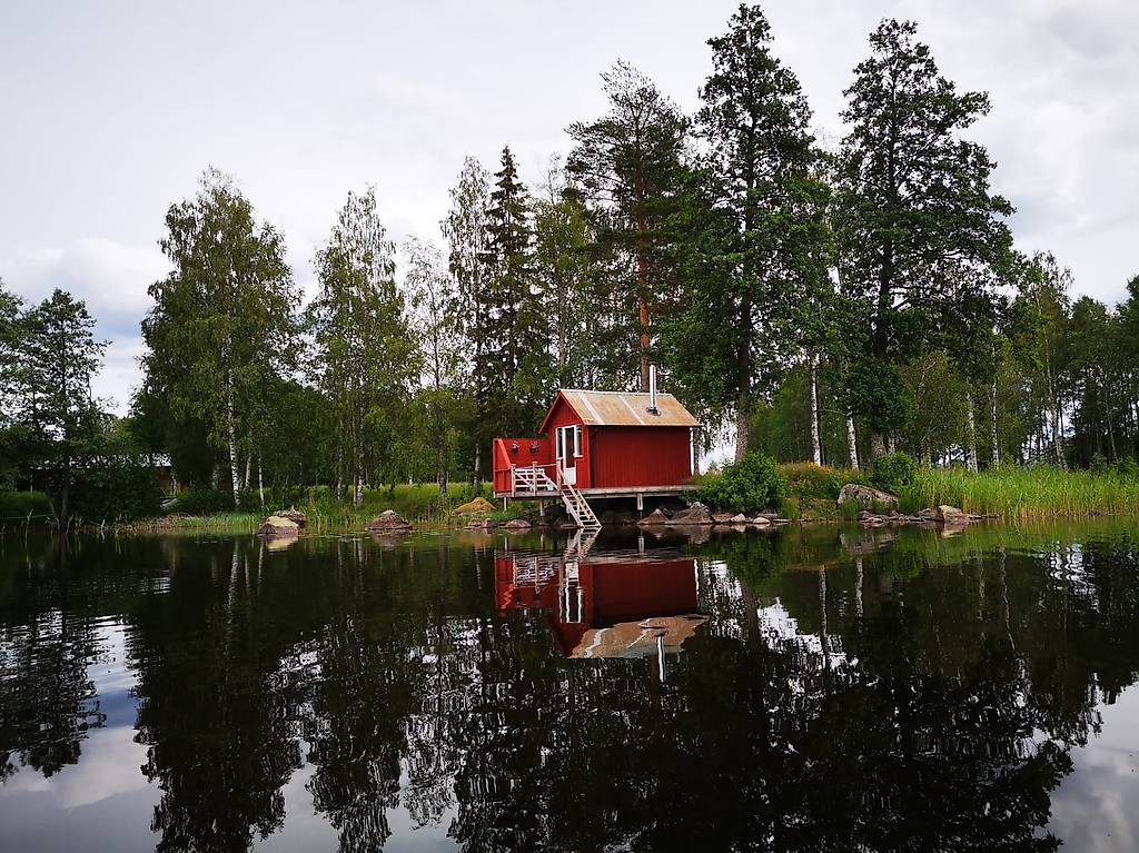 Ferienhaus mit eigenem Badesteg und Sauna in Schweden in Aargau mieten