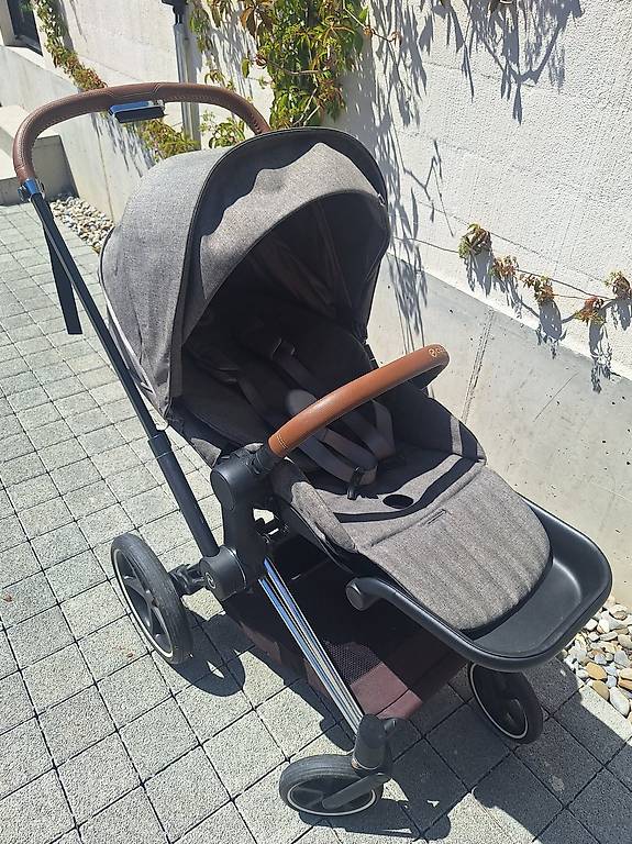 Kinderwagen 3in1 Priam Platinum von CYBEX (inkl. Autositz) im Kanton Luzern  - tutti.ch