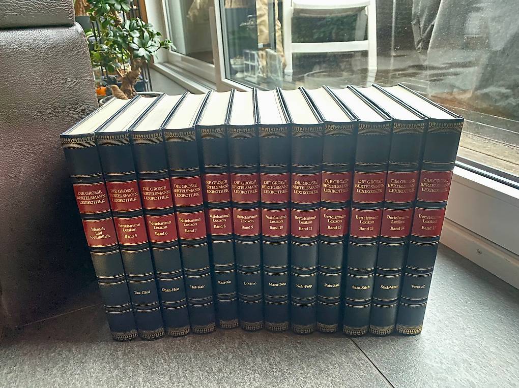 Die Grosse Bertelsmann Lexikothek 15 Bände Wert www.tutti.ch